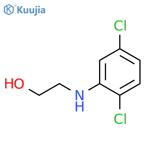 2-(2,5-dichlorophenyl)aminoethan-1-ol structure
