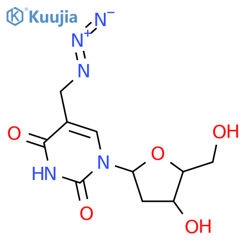 Thymidine, a-azido- (9CI) structure