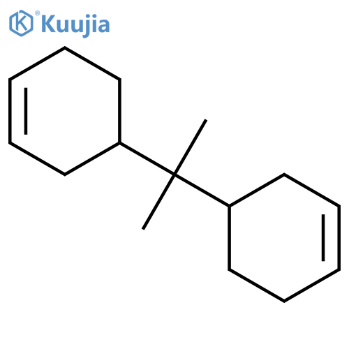 Cyclohexene, 4,4'-(1-methylethylidene)bis- structure