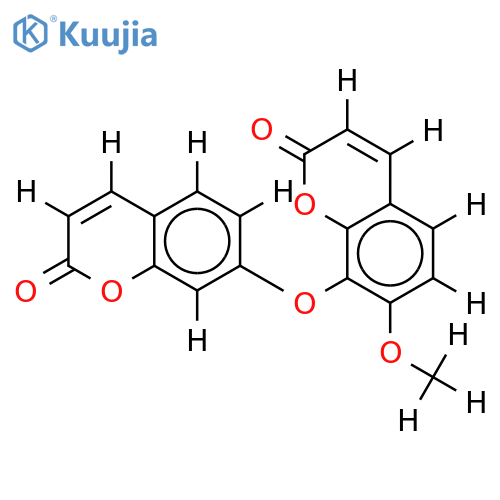 7-methoxy-7',8-oxydicoumarin structure