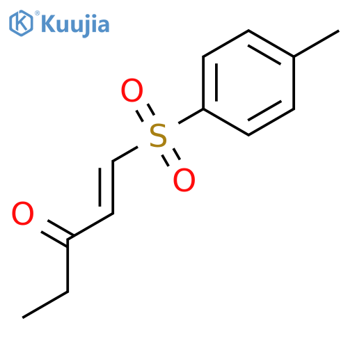 1-Penten-3-one, 1-[(4-methylphenyl)sulfonyl]- structure