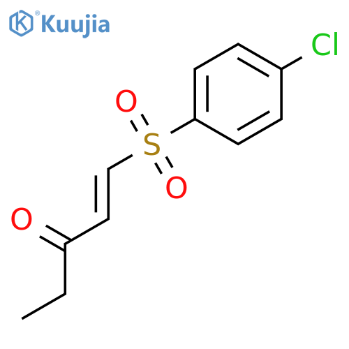 1-PENTEN-3-ONE, 1-[(4-CHLOROPHENYL)SULFONYL]- structure
