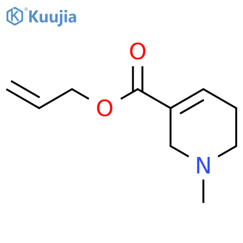 prop-2-en-1-yl 1-methyl-1,2,5,6-tetrahydropyridine-3-carboxylate structure