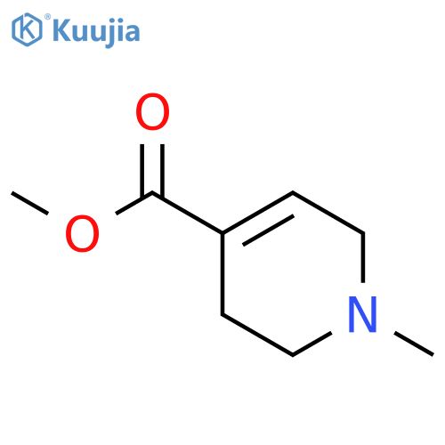 methyl 1-methyl-1,2,3,6-tetrahydropyridine-4-carboxylate structure