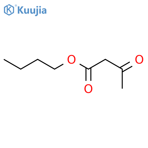 Butyl 3-oxobutanoate structure