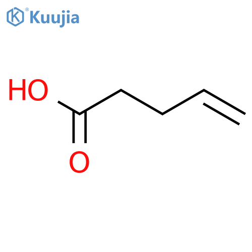 4-Pentenoic acid structure