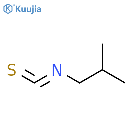 Isobutyl isothiocyanate structure
