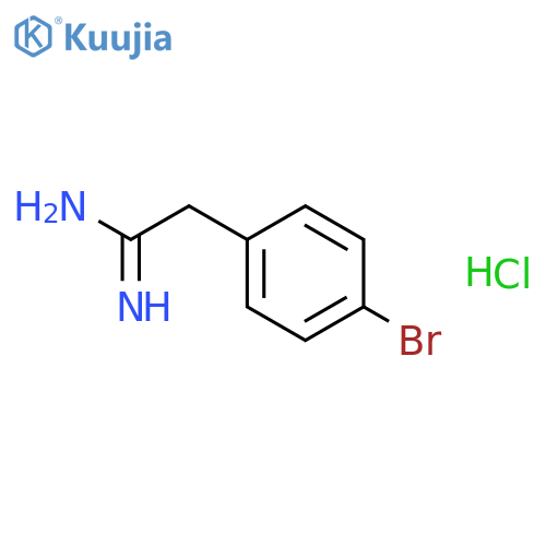 2-(4-Bromophenyl)-acetamidine structure