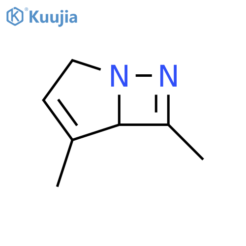 1,7-Diazabicyclo[3.2.0]hepta-3,6-diene,4,6-dimethyl-(9CI) structure