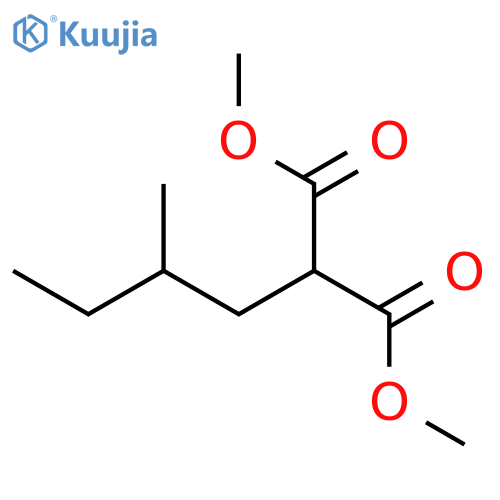 Dimethyl (2-methylbutyl)malonate structure