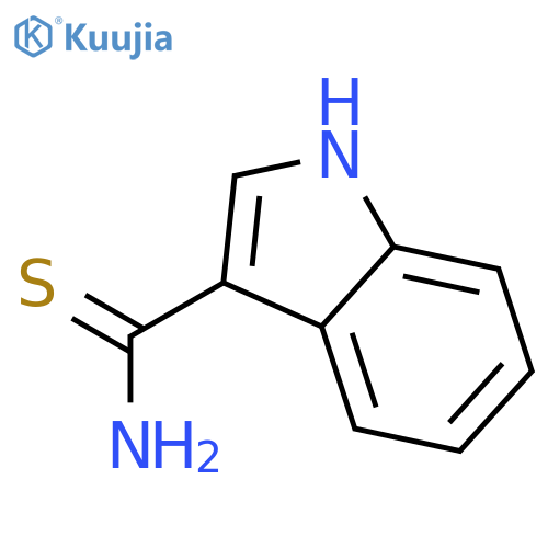 1H-Indole-3-carbothioic Acid Amide structure