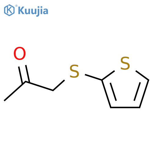 (2-THIENYLTHIO)ACETONE structure