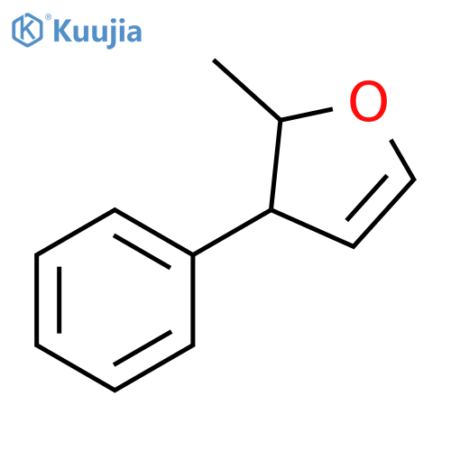 Furan, 2,3-dihydro-2-methyl-3-phenyl- structure