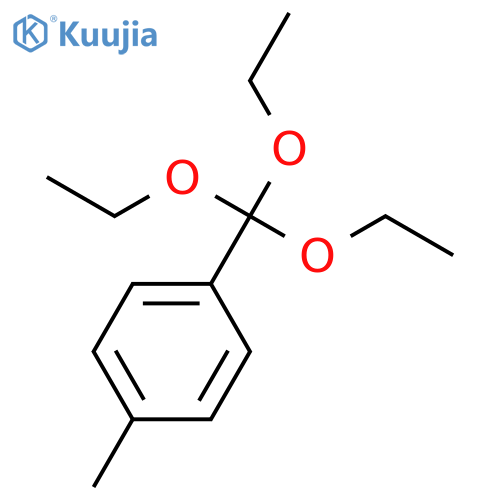 Benzene, 1-methyl-4-(triethoxymethyl)- structure