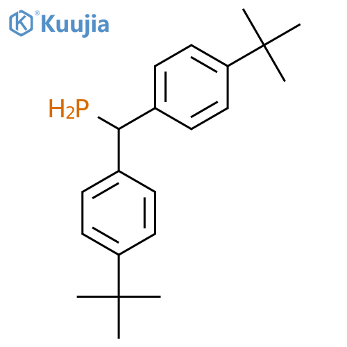 PHOSPHINE, BIS[4-(1,1-DIMETHYLETHYL)PHENYL]METHYL- structure