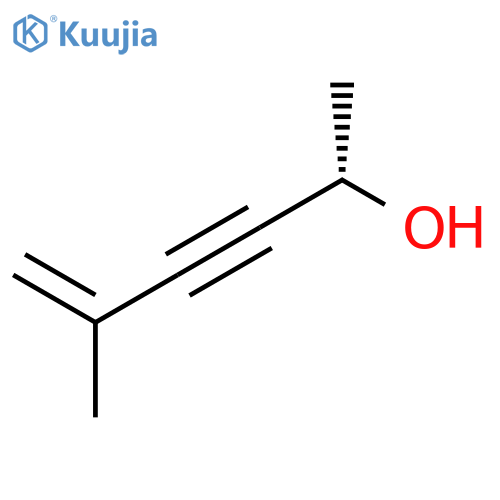 5-Hexen-3-yn-2-ol, 5-methyl-, (2S)- structure
