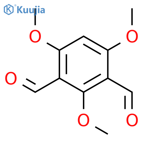 1,3-BENZENEDICARBOXALDEHYDE, 2,4,6-TRIMETHOXY- structure