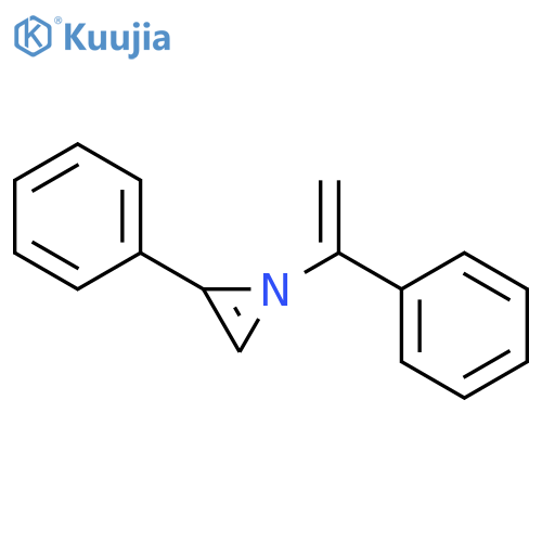 1H-AZIRINE, 2-PHENYL-1-(1-PHENYLETHENYL)- structure