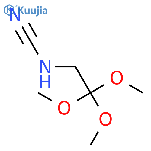 CYANAMIDE, (2,2,2-TRIMETHOXYETHYL)- structure
