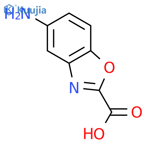 5-aminobenzo[d]oxazole-2-carboxylic acid structure