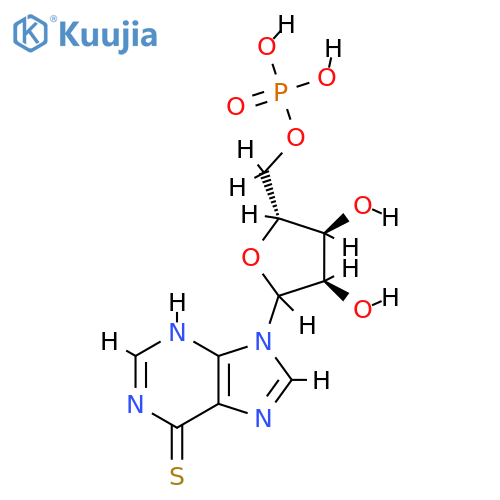 5'-Inosinic acid,6-thio-, homopolymer (9CI) structure