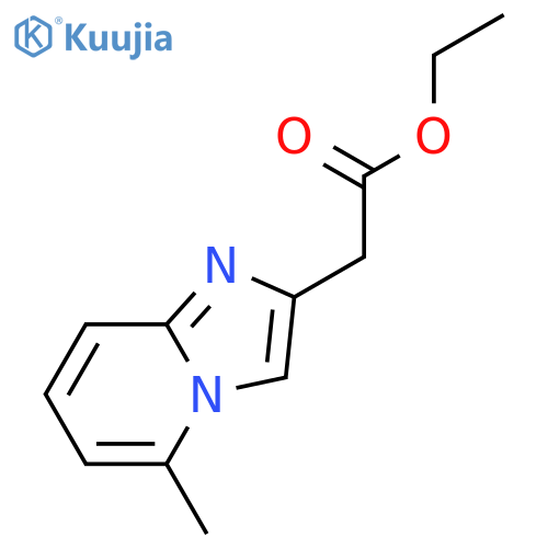 5-methyl-Imidazo[1,2-a]pyridine-2-acetic acid ethyl ester structure