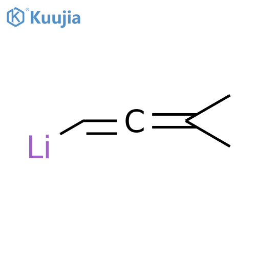 Lithium, (3-methyl-1,2-butadienyl)- structure