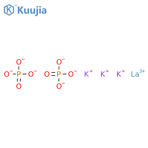 Phosphoric acid,lanthanum(3+) potassium salt (2:1:3) (9CI) structure