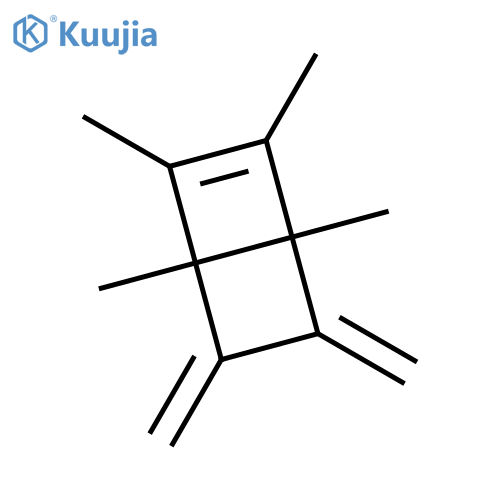 BICYCLO[2.2.0]HEX-2-ENE, 1,2,3,4-TETRAMETHYL-5,6-BIS(METHYLENE)- structure