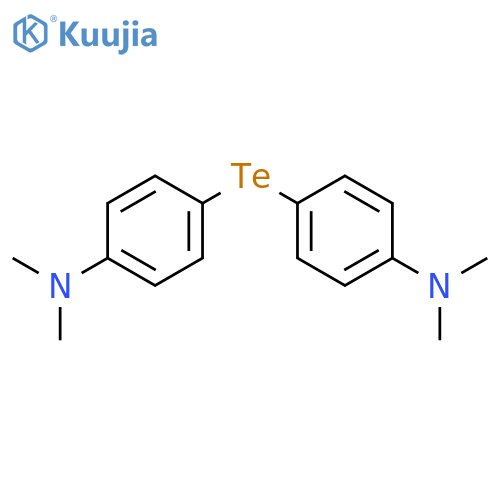 Benzenamine, 4,4'-tellurobis[N,N-dimethyl- structure