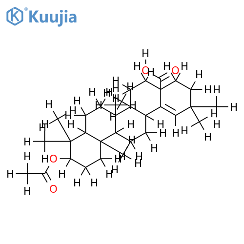 3-Acetylmorolic acid structure