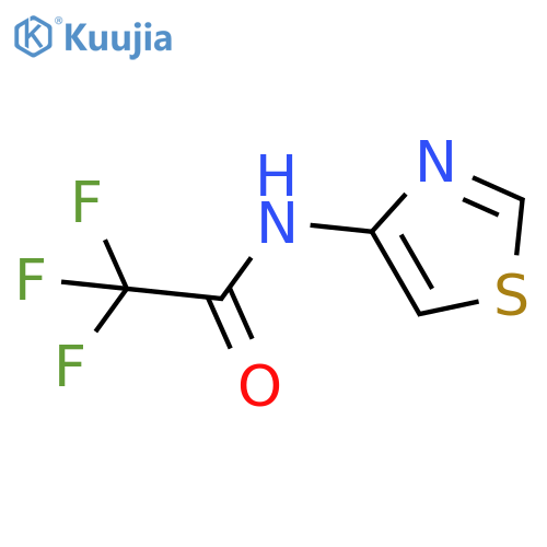 2,2,2-Trifluoro-N-4-thiazolylacetamide structure