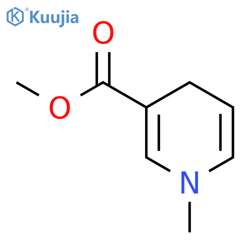 3-Pyridinecarboxylicacid,1,4-dihydro-1-methyl-,methylester(9CI) structure