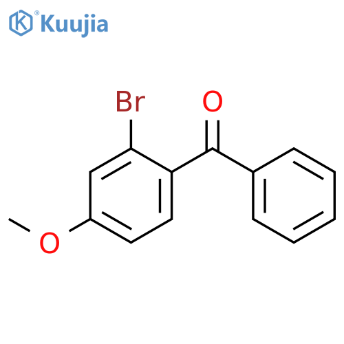 Methanone, (2-bromo-4-methoxyphenyl)phenyl- structure