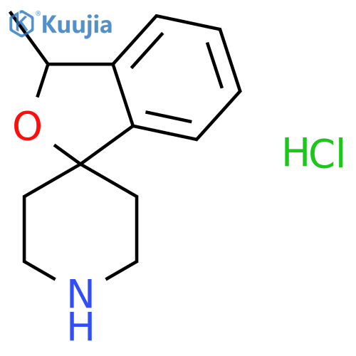 3-methyl-3H-spiro[2-benzofuran-1,4'-piperidine] hydrochloride structure