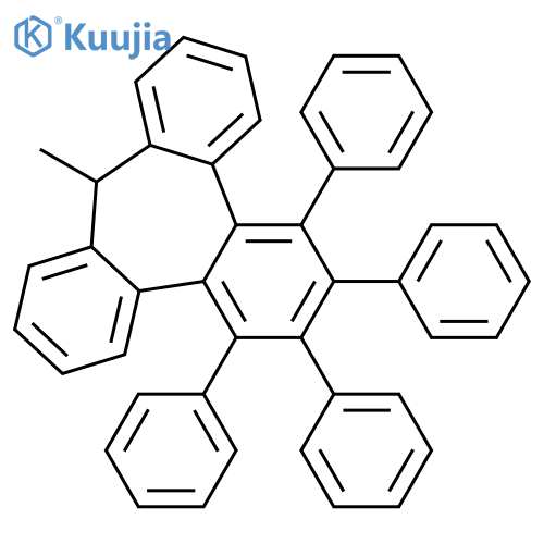 9H-TRIBENZO[A,C,E]CYCLOHEPTENE, 9-METHYL-1,2,3,4-TETRAPHENYL- structure