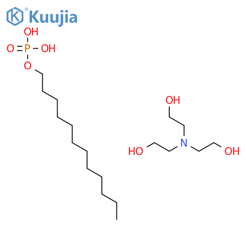 Phosphoric acid, dodecyl ester, compd. with 2,2',2''-nitrilotris[ethanol] structure
