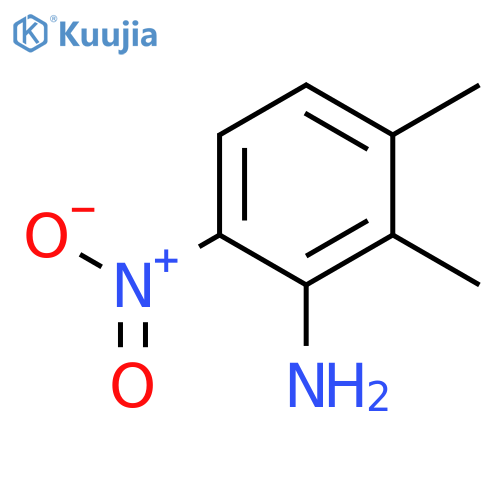 2,3-Dimethyl-6-nitroaniline structure