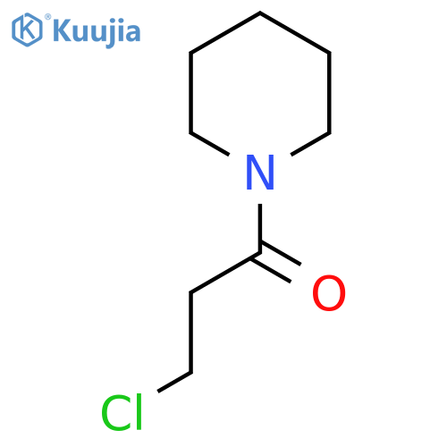 3-Chloro-1-(piperidin-1-yl)propan-1-one structure