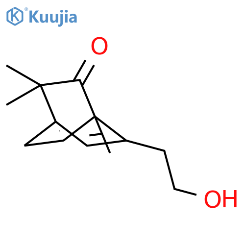 6-(2-Hydroxyethyl)-1,3,3-trimethylbicyclo[2.2.2]octa-5,7-dien-2-one structure