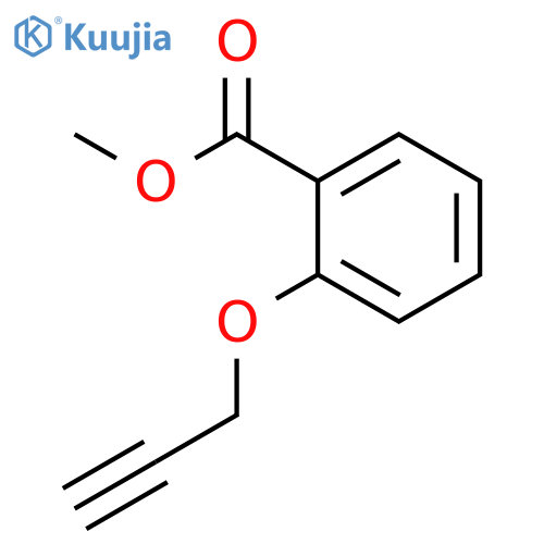 methyl 2-(2-propynyloxy)benzenecarboxylate structure