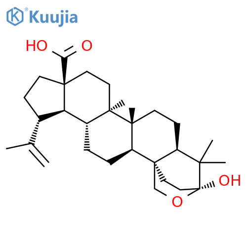 (3beta)-3-hydroxy-3,25-epoxylup-20(29)-en-28-oic acid structure