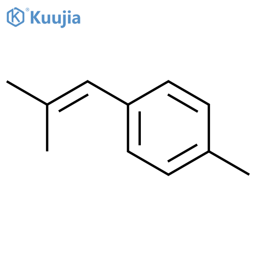 Benzene,1-methyl-4-(2-methyl-1-propen-1-yl)- structure