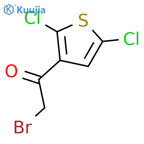 ETHANONE, 2-BROMO-1-(2,5-DICHLORO-3-THIENYL)- structure