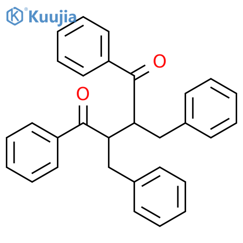 1,4-Butanedione, 1,4-diphenyl-2,3-bis(phenylmethyl)- structure