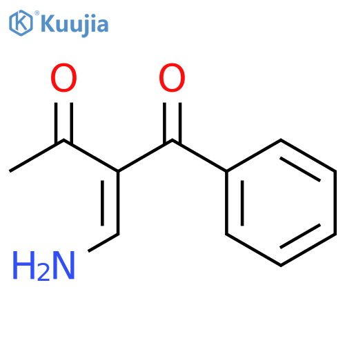 1,3-Butanedione, 2-(aminomethylene)-1-phenyl- structure