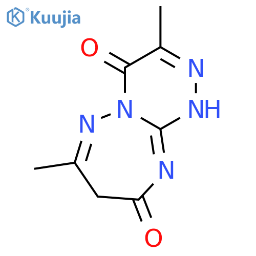 [1,2,4]Triazino[4,3-b][1,2,4]triazepine-4,9(1H,8H)-dione, 3,7-dimethyl- structure