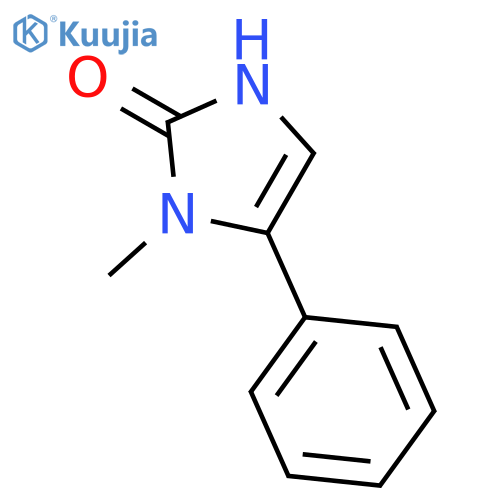 1-methyl-5-phenyl-2,3-dihydro-1H-imidazol-2-one structure