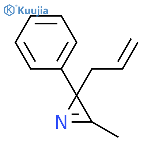 2H-Azirine, 3-methyl-2-phenyl-2-(2-propenyl)- structure