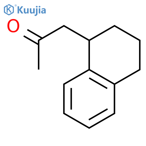 1-(1,2,3,4-tetrahydronaphthalen-1-yl)propan-2-one structure